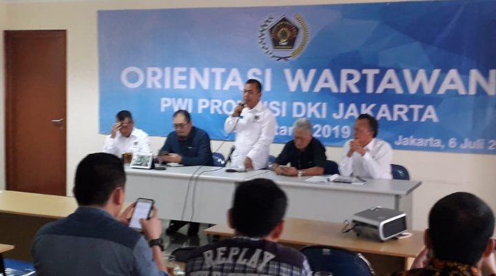 Orientasi Wartawan PWI Jaya