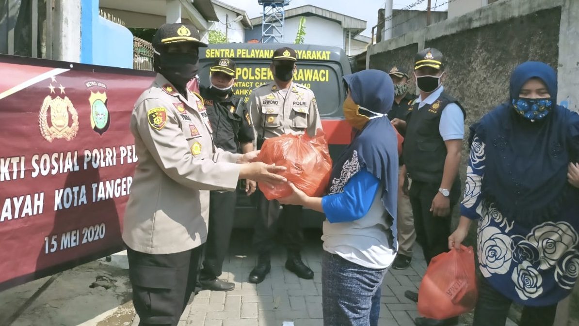 Baksos Polsek Karawaci