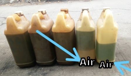 BBM Campur Air
