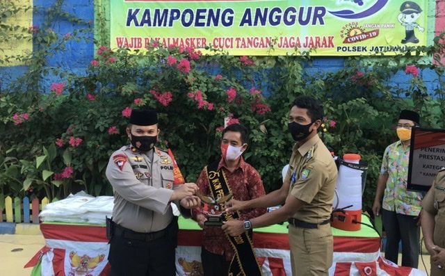 Prestasi Kampung Anggur binaan Polsek Jatiuwung