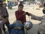 Polsek Jatiuwung Penertiban pelanggar Protokol Kesehatan
