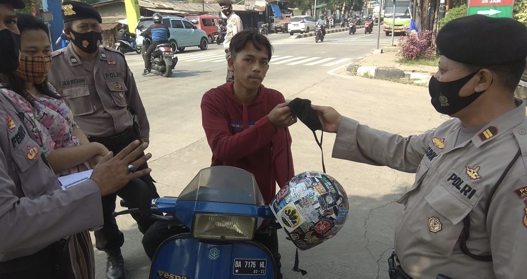 Penertiban pelanggar Protokol Kesehatan