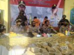 Satresnarkoba Polres Metro Tangerang Kota Penyeludupan 200 kg Ganja Via Jasa Cargo