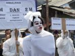 Kecamatan Larangan Pocong ajak masyarakat patuh protokol kesehatan