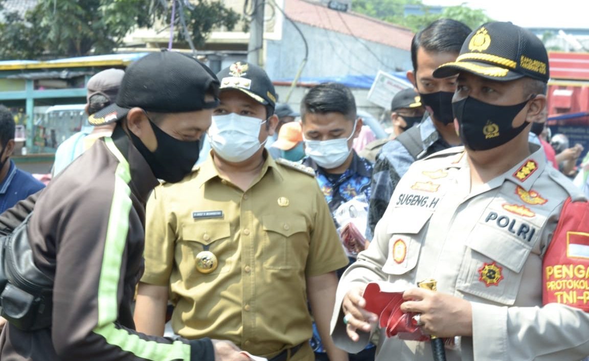 Edukasi Polri Menghimbau Disiplin Protokol Kesehatan