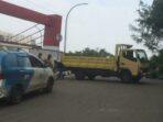 Jembatan penyangga Kabel Pln