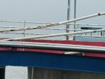 Jembatan penyangga Kabel Pln Tegangan Tinggi