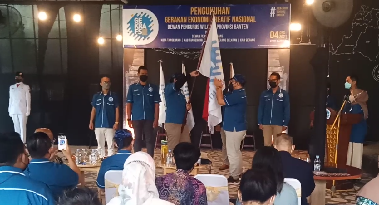 gekrafs banten sandiaga uno