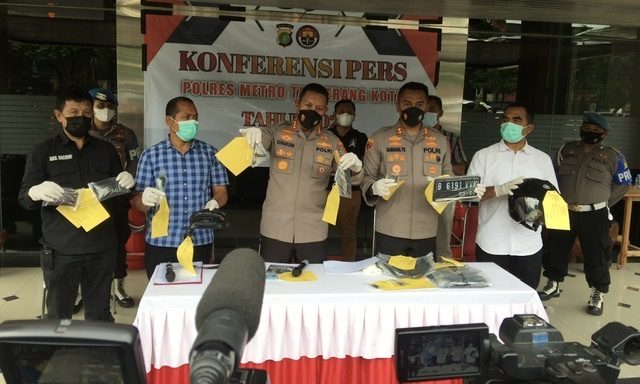 Pelaku curanmor ditembak