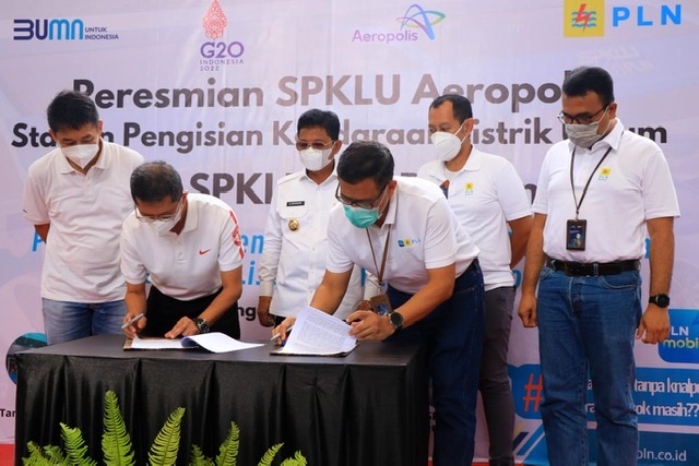 SPKLU di Kota Tangerang