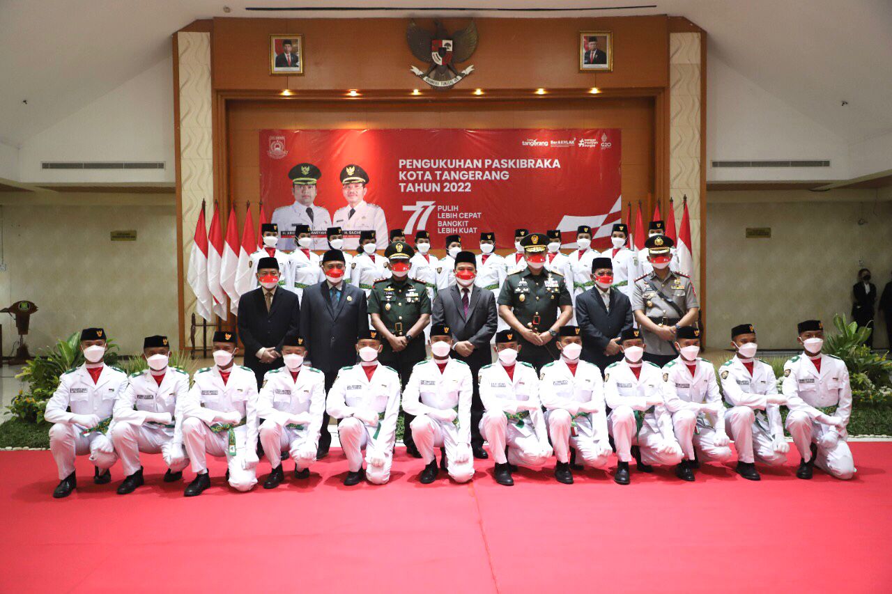 kadispora kota tangerang paskibra kota tangerang 2022
