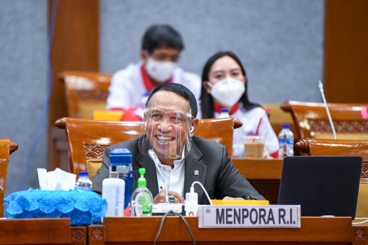 kemenpora raker dpr ri kemenpora raker dpr