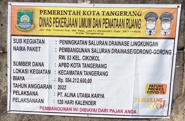 dinas pupr kota tangerang