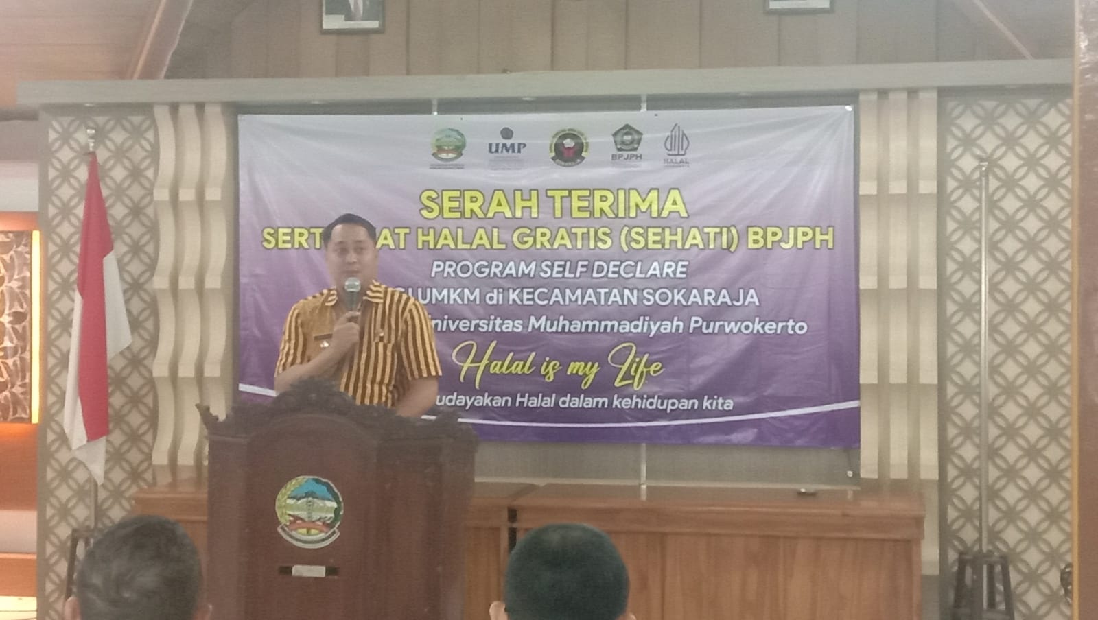Sambutan Camat Sokaraja