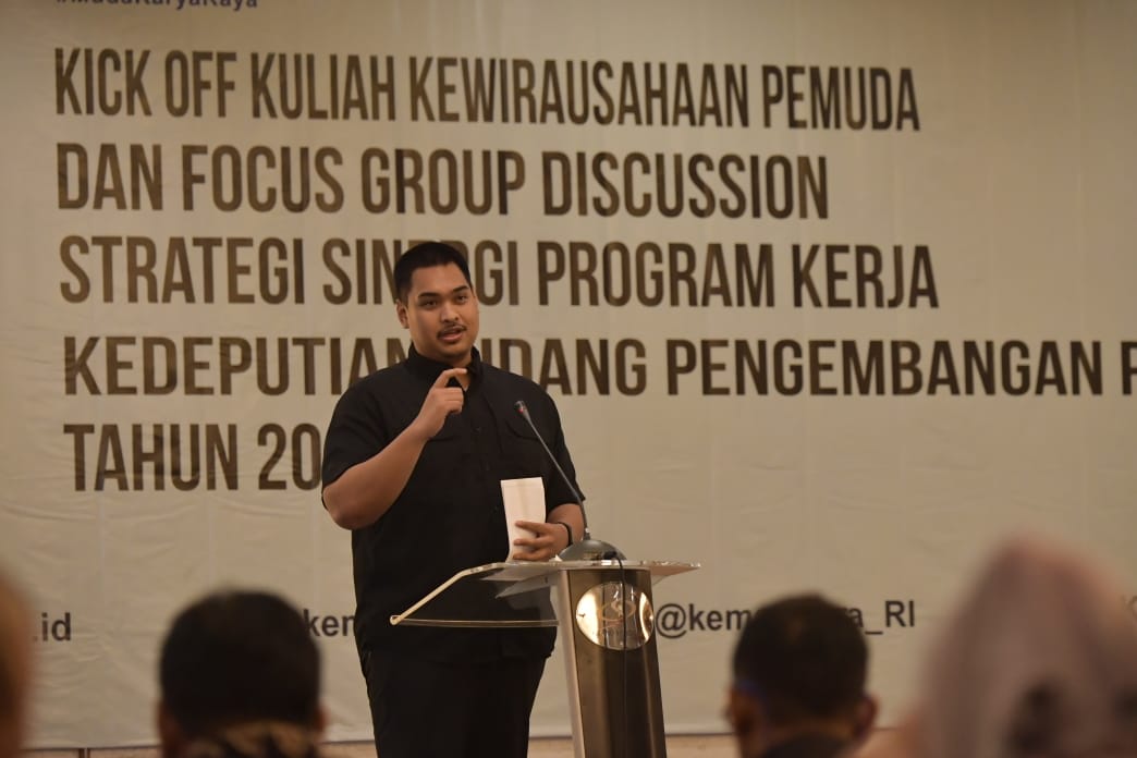 9391menpora dito optimis program kewirausahaan pemuda tingkatkan ipp