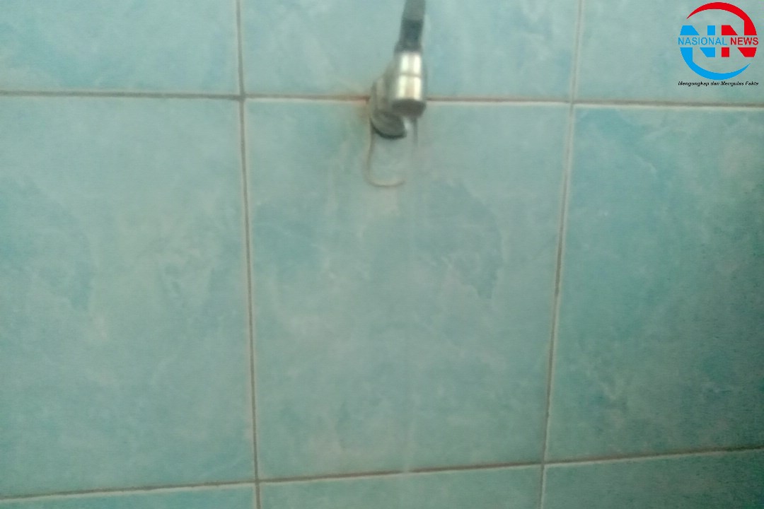 Kran air PDAM disalah satu rumah warga yang tak mengalir di Kec. Purwokerto selatan