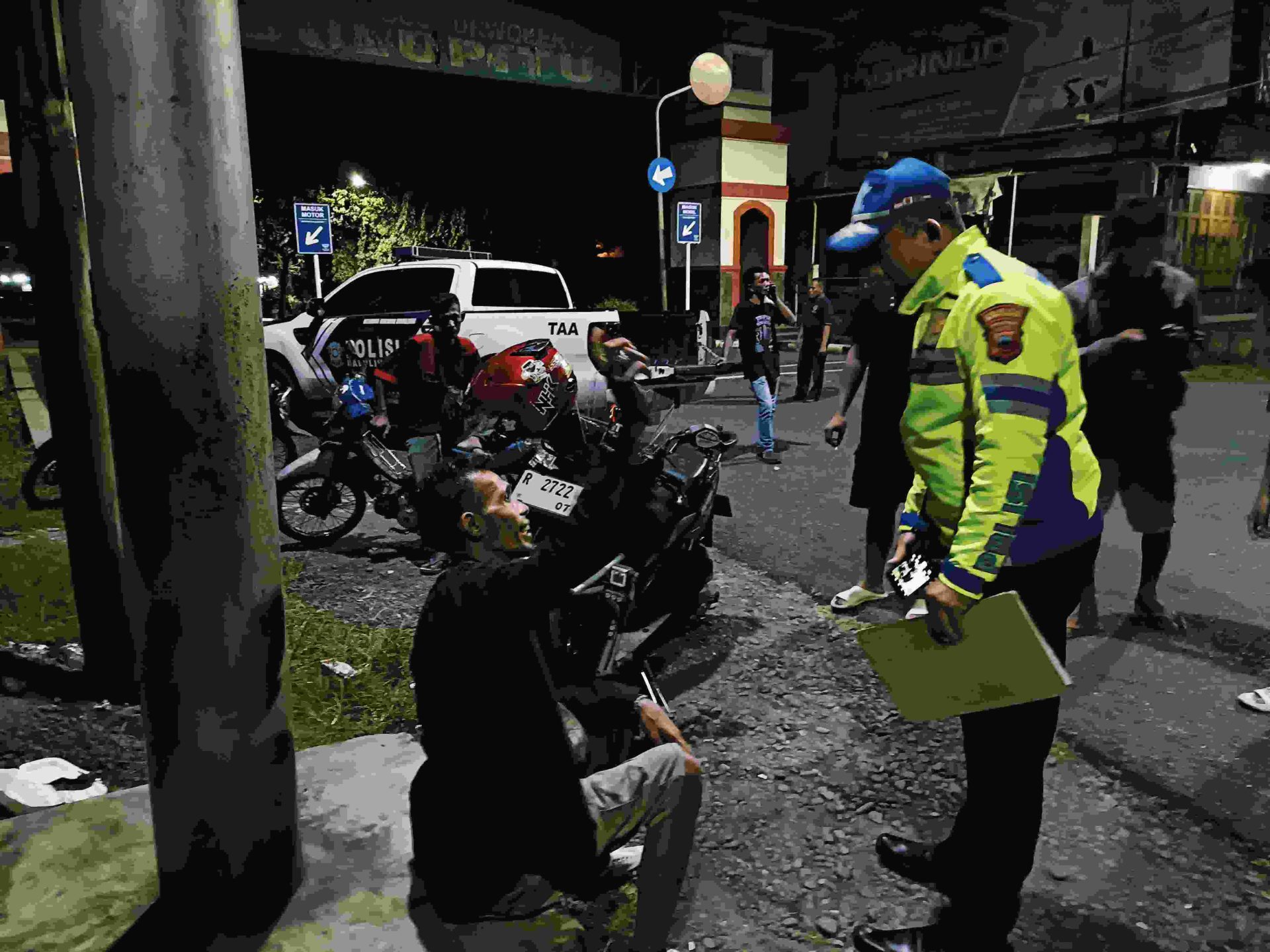 Penabrak dalam kondisi mabuk alkohol saat diintrogasi Polisi