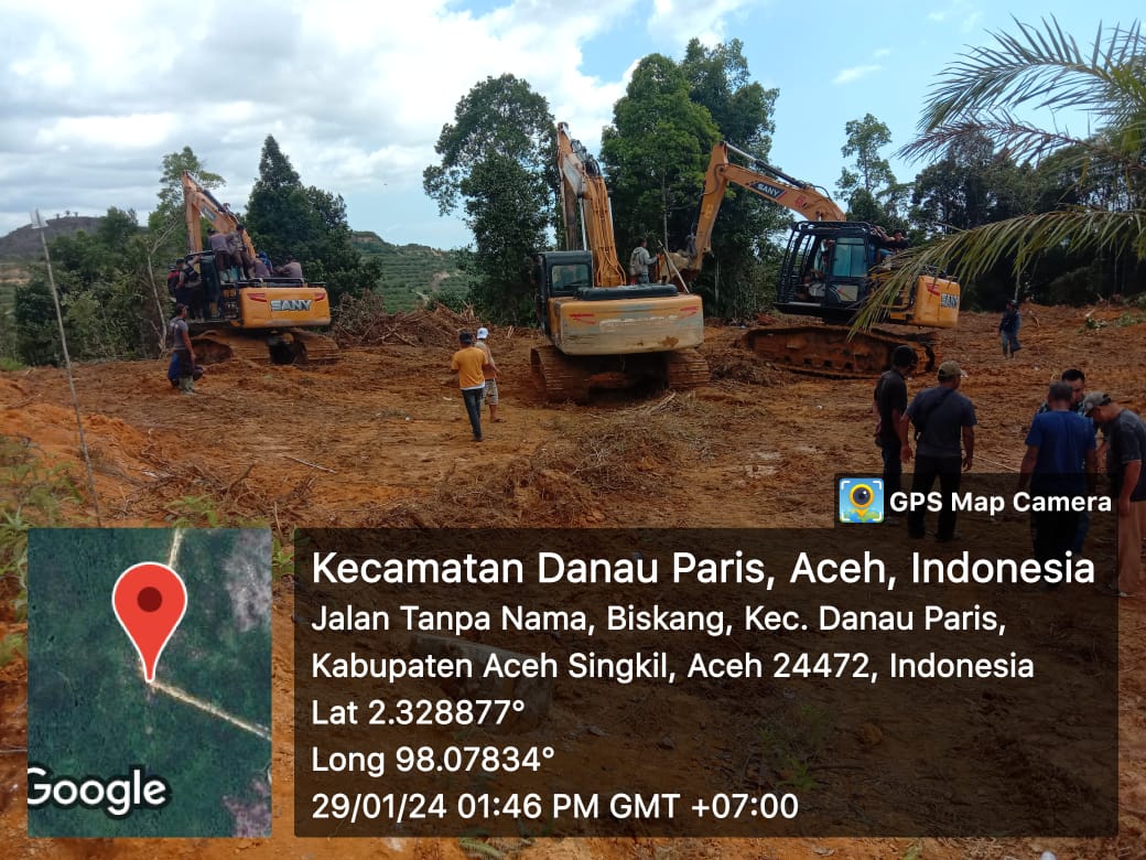 tanah hak kelompok tani masyarakat di sapu beco pt delima makmur