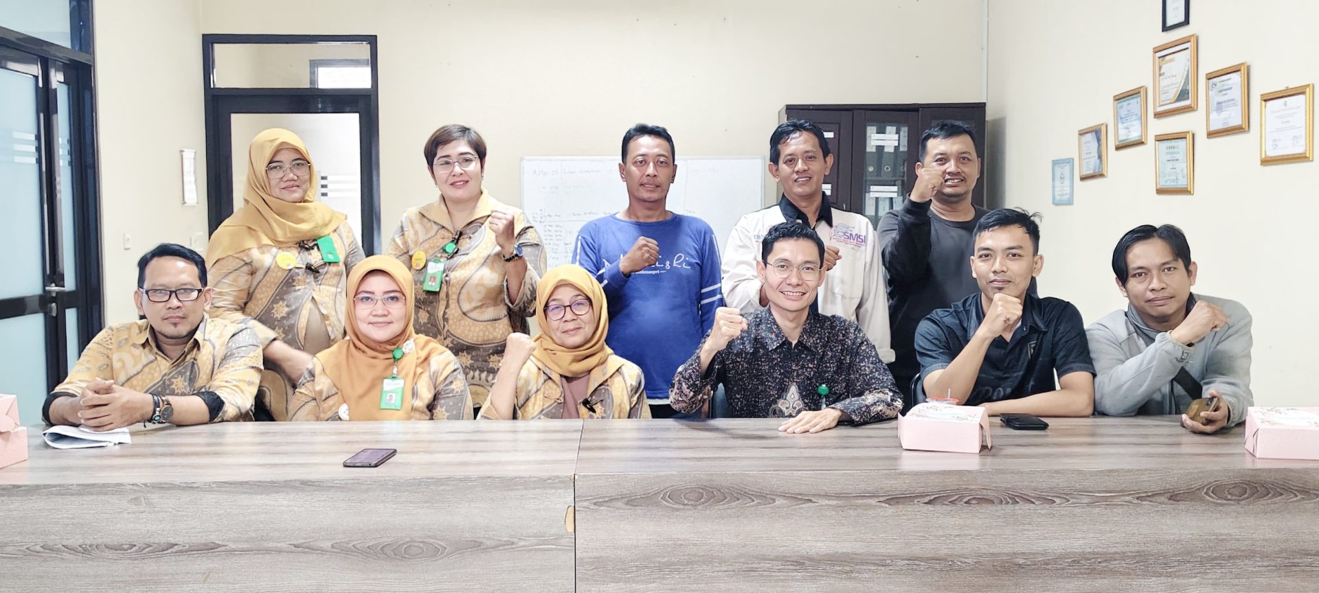 kunjungan audensi iwo ke rs anissa bogor