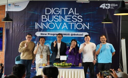 dokumentasi acara digital business innovation (dbi), binus media & publishing (sumber vritimes.com) dokumentasi acara digital business innovation (dbi), binus media & publishing (sumber vritimes.com)