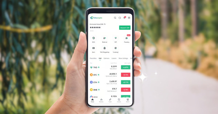 fitur earn & tko megadrop (coinfest asia 2024)