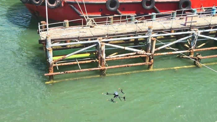 potret drone utility inspection