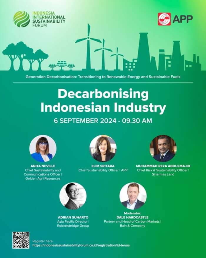 banner indonesia international sustainability forum 2024