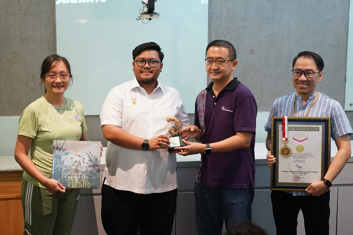 dokumentasi binus @kemanggisan rayakan hari olahraga nasional