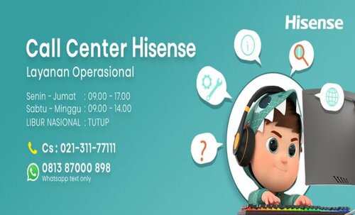 ilustrasi layanan operasional hisense call center, hisense indonesia (sumber vritimes.com)