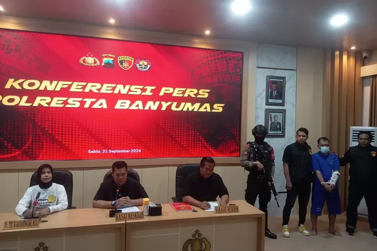 press rilis polresta banyumas