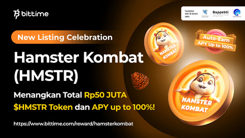bittime rayakan listing hamster kombat