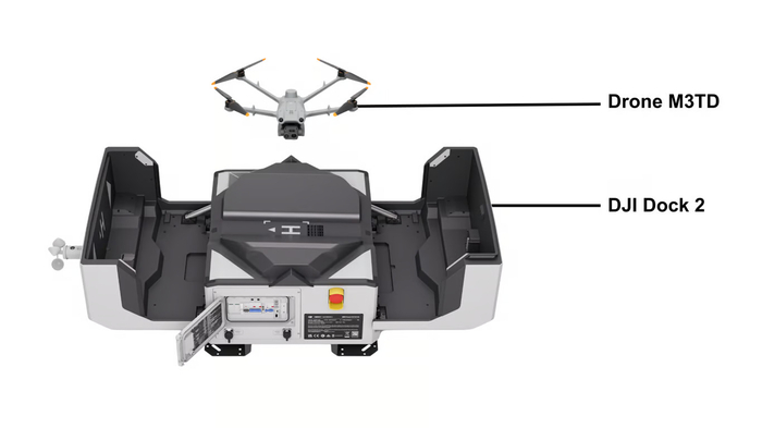 dji dock 2 (halo robotics)