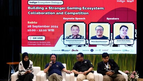 dokumentasi acara indigo ecosystem dialogue (sumber vritimes.com) dokumentasi acara indigo ecosystem dialogue (sumber vritimes.com)