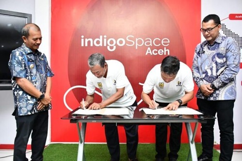 dokumentasi peluncuran program pelatihan re investasi dan digitalisasi bumdes