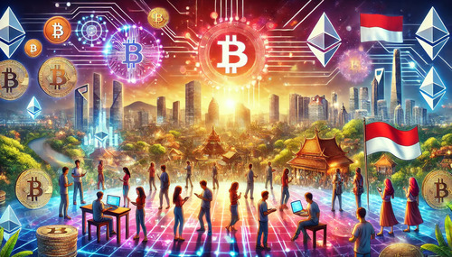ilustrasi ekosistem kripto