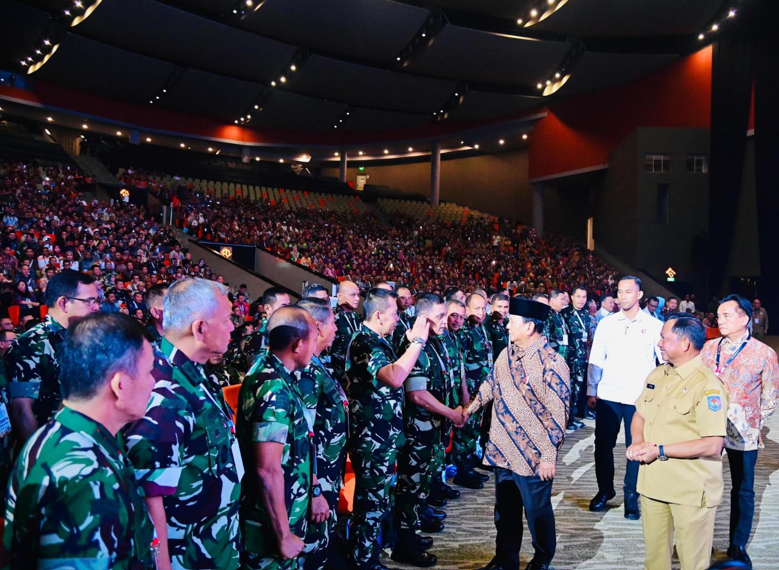 panglima tni hadiri rakornas