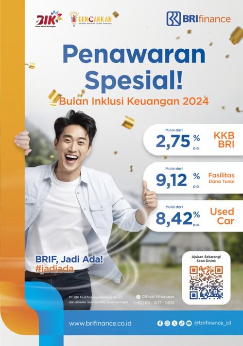 bulan inklusi keuangan 2024, pt bri multifinance indonesia (sumber vritimes.com) bulan inklusi keuangan 2024, pt bri multifinance indonesia (sumber vritimes.com)