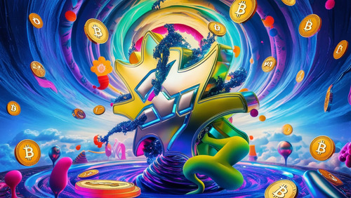 ilustrasi memecoin supercycle
