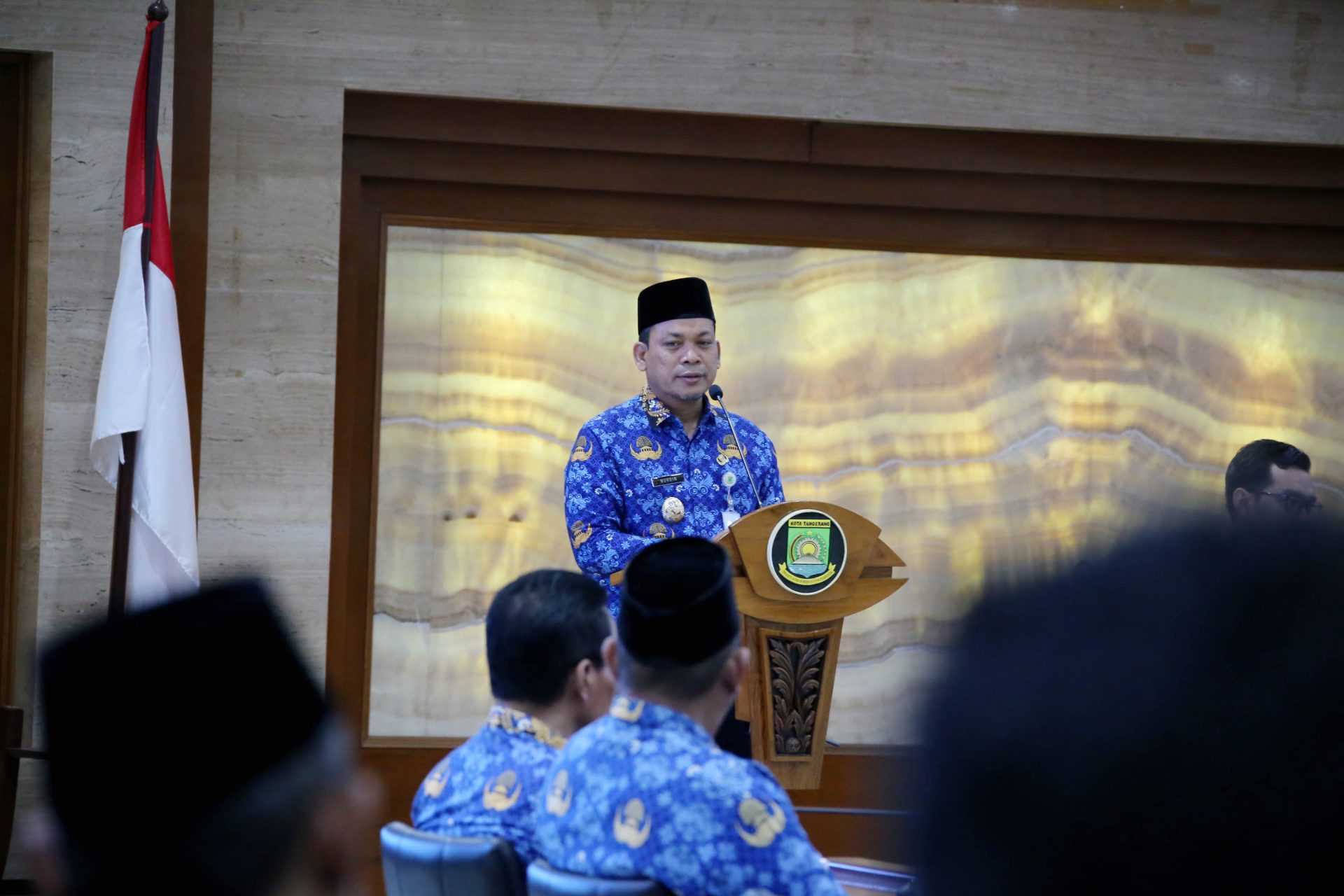rapat koordinsi dan sosialisasi desk pilkada serentak tahun 2024 pj walikota7