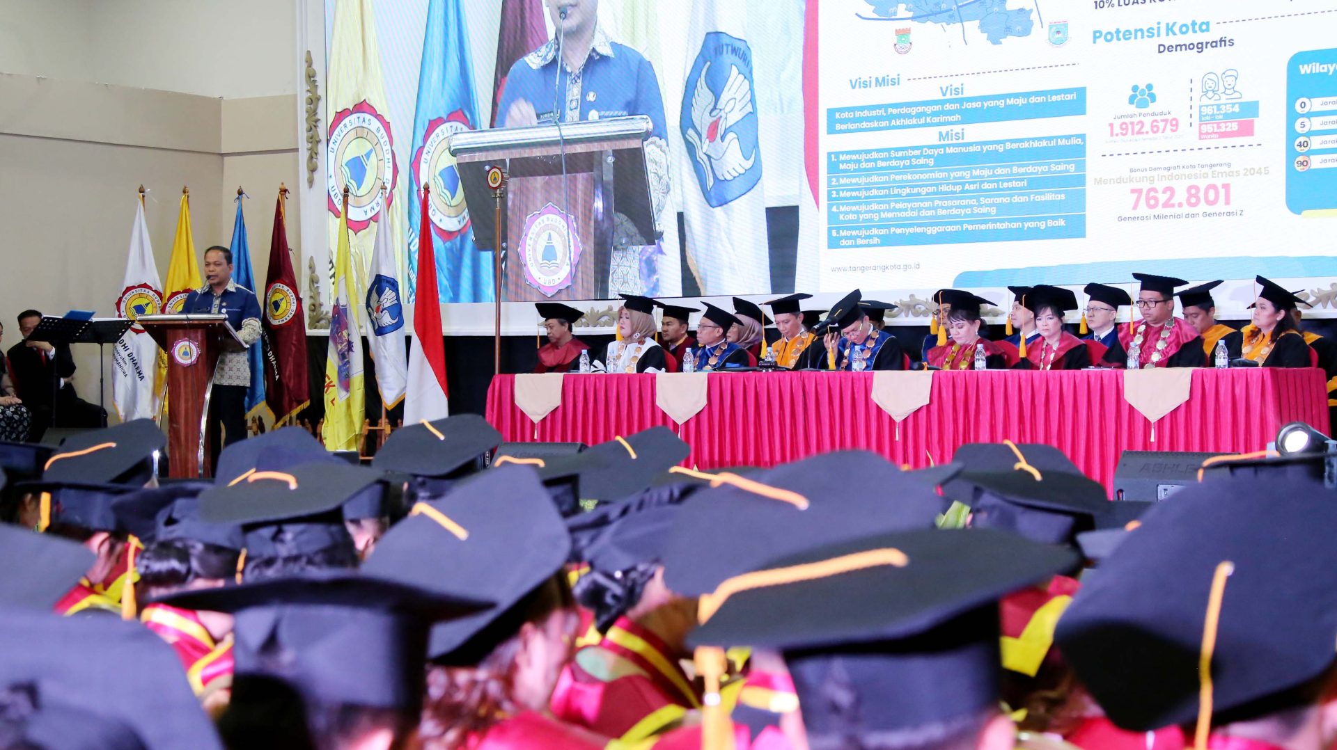 wisuda ke 10 universitas buddhi dharma pj walikota6