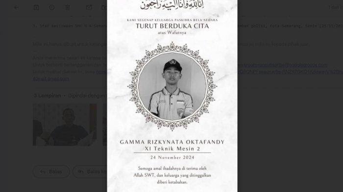 ucapan duka smk n 4 semarang gamma rizkynata oktafandy