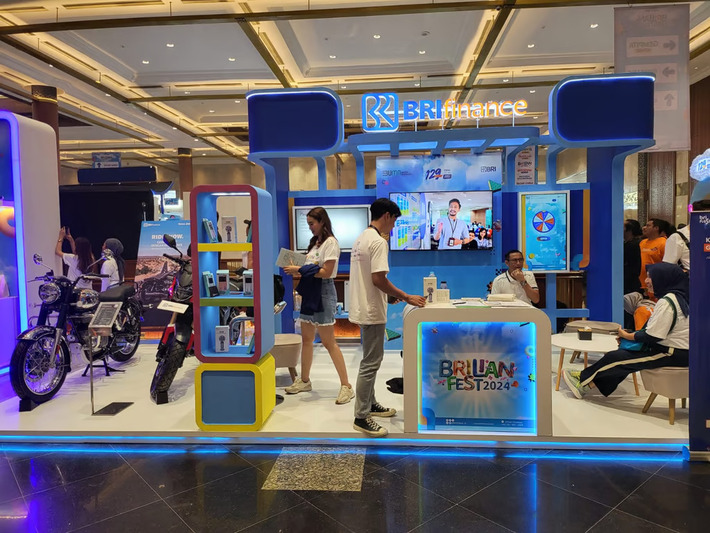 dokumentasi rayakan hut bri ke 129