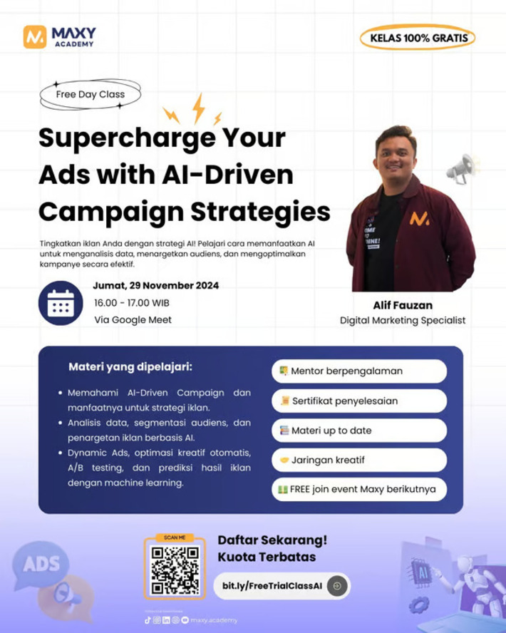 free class digital marketing + ai free class digital marketing + ai