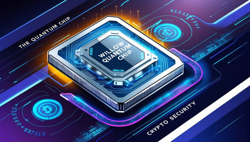 ilustrasi willow quantum chip ilustrasi willow quantum chip