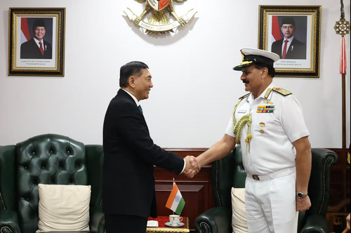 menteri pertahanan ri terima kunjungan kasal india menteri pertahanan ri terima kunjungan kasal india