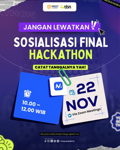 persiapan finalis impact nasional hackathon