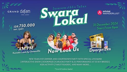 swara lokal, grand dafam ancol jakarta (sumber vritimes.com)