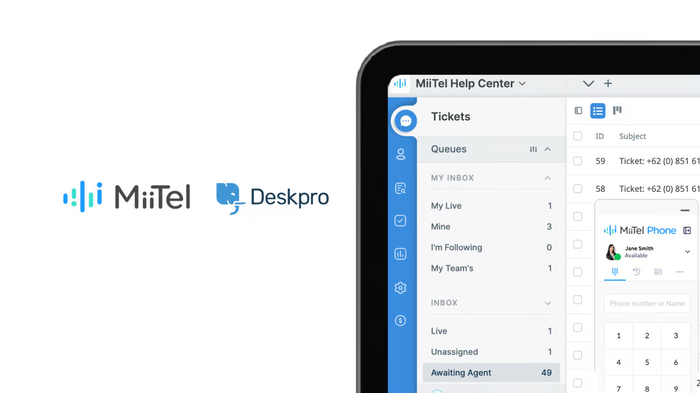 integrasi miitel dan deskpro
