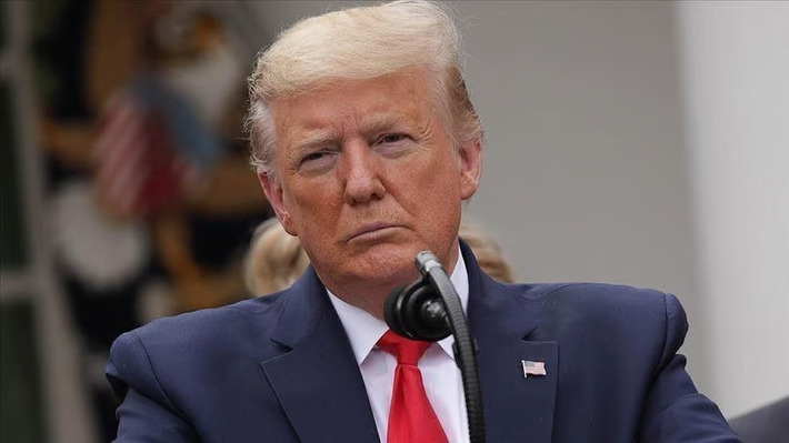 potret donald trump
