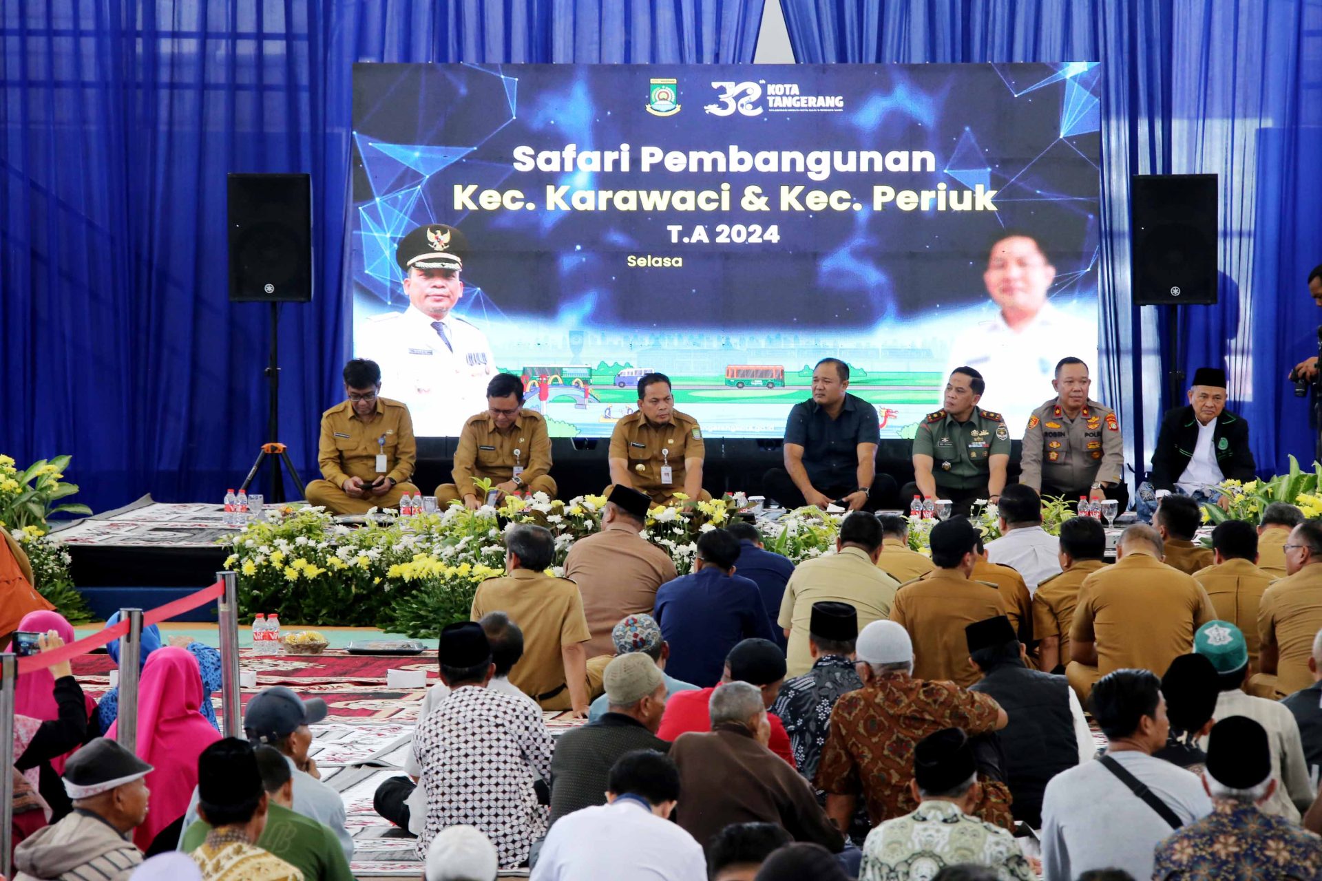 safari pembangunan kecamatan periuk dan karawaci pj walikota20